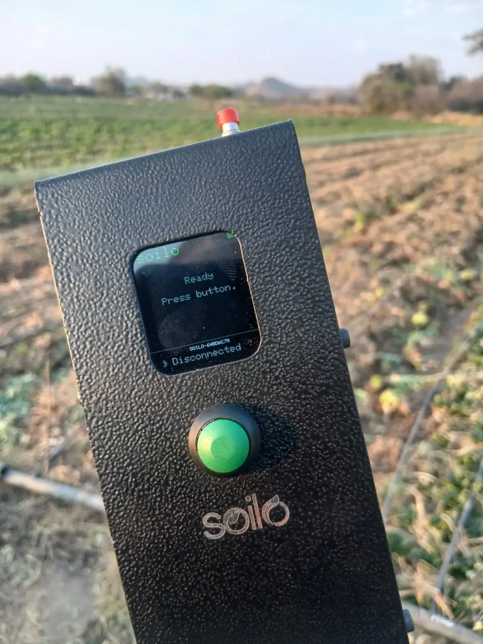 Soilo Essence ready to test in an open field