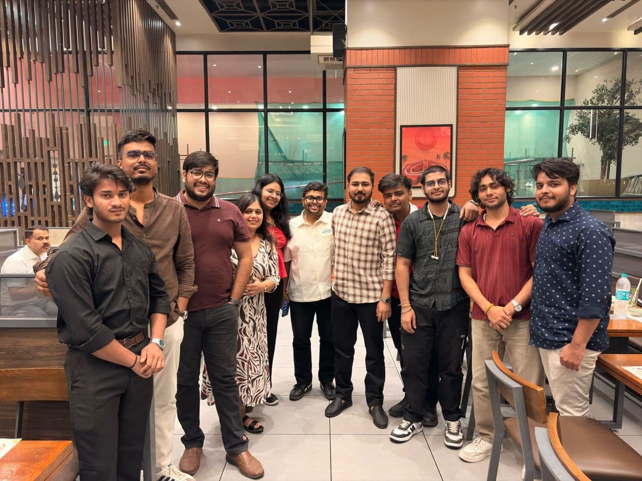 The Soilo team together at a team lunch in June 2026