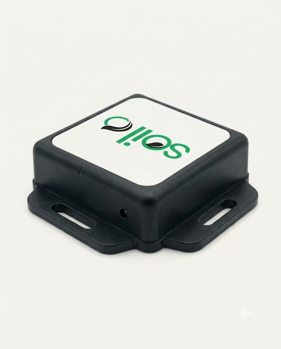Soilo Climate wireless monitoring device, studio view