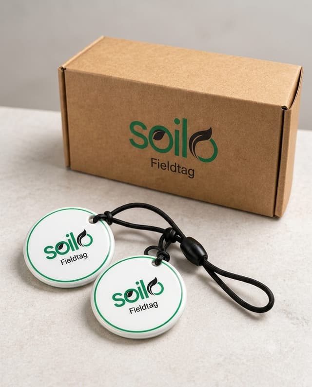 Soilo FieldTag kit for linking assets and locations to records