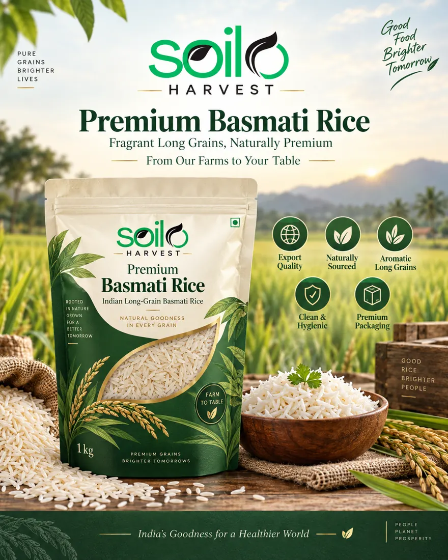 Soilo premium basmati rice
