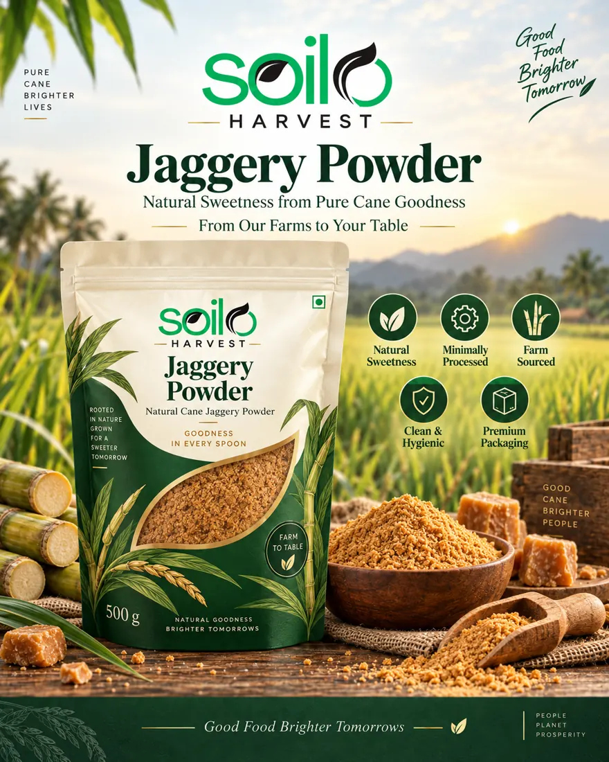 Soilo jaggery powder